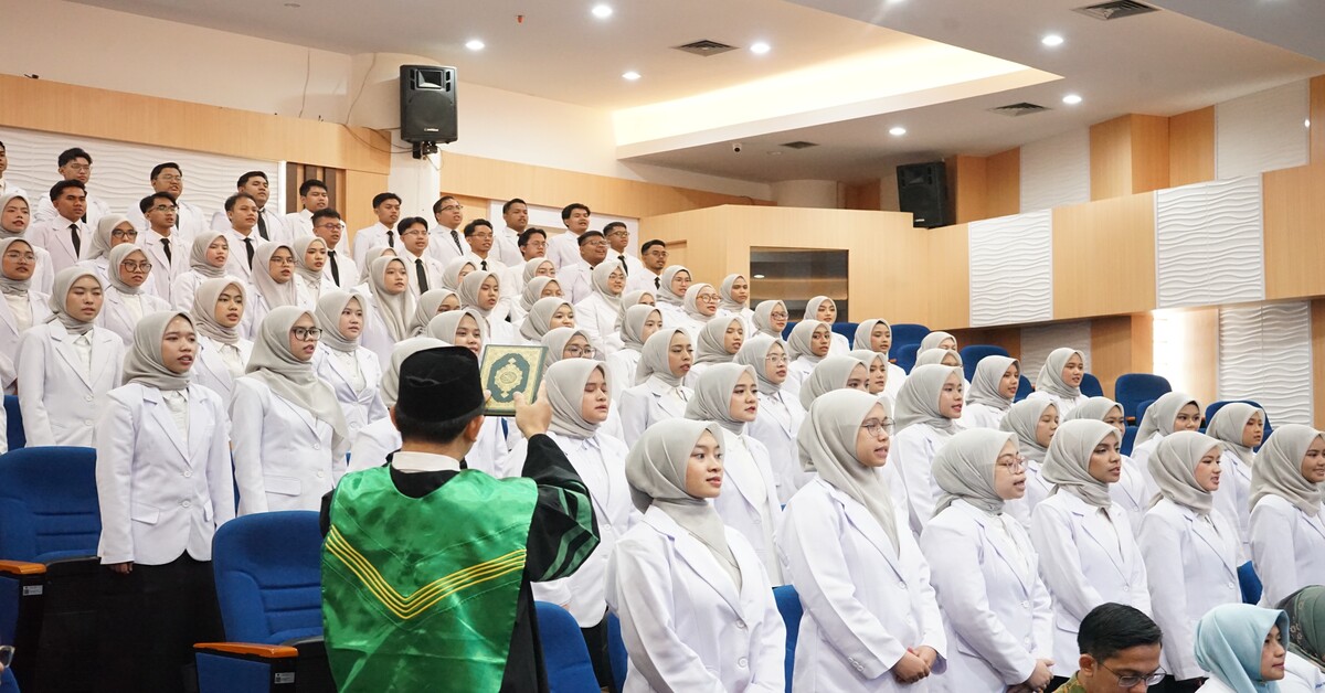 Faculty of Medicine UIN Jakarta Holds Yudisium and Clerkship Oath Ceremony for the Medical Education Program Class of 2026