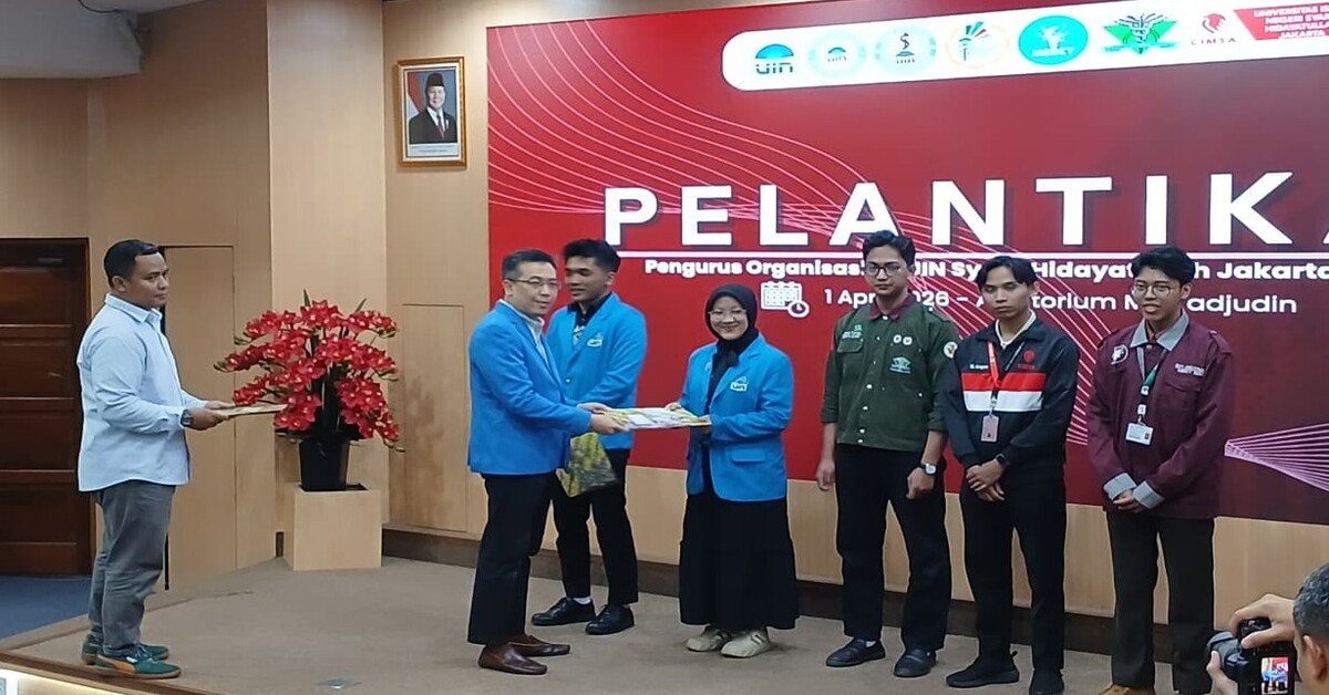 Resmi Dilantik, Pengurus Organisasi FK UIN Jakarta 2026/2027 Siap Ukir Prestasi