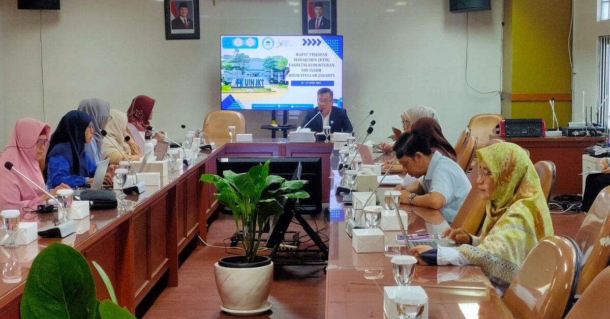 FK UIN Jakarta Strengthens Quality Culture Through 2025 Management Review Meeting