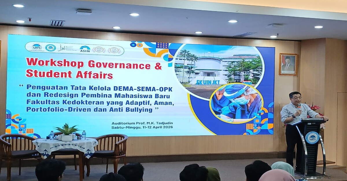 Bangun Budaya Mahasiswa Sehat, FK UIN Jakarta Bahas AI, Stres Akademik, dan Redesign PBAK