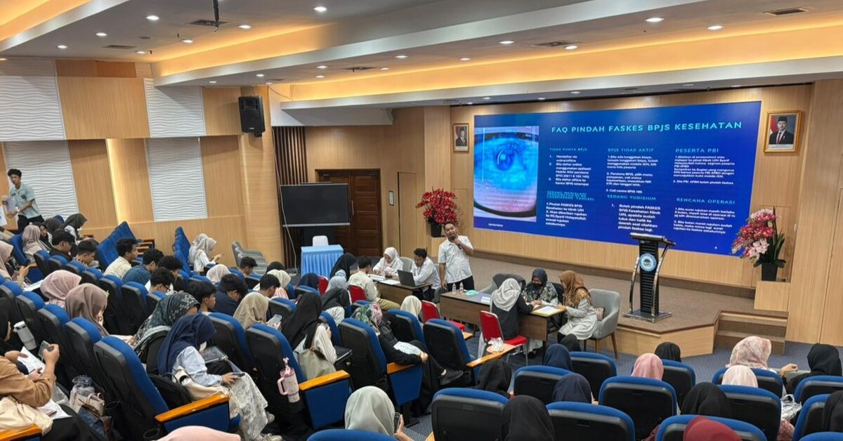 FK UIN Jakarta Socializes BPJS Healthcare Facility Transfer Procedure for Students