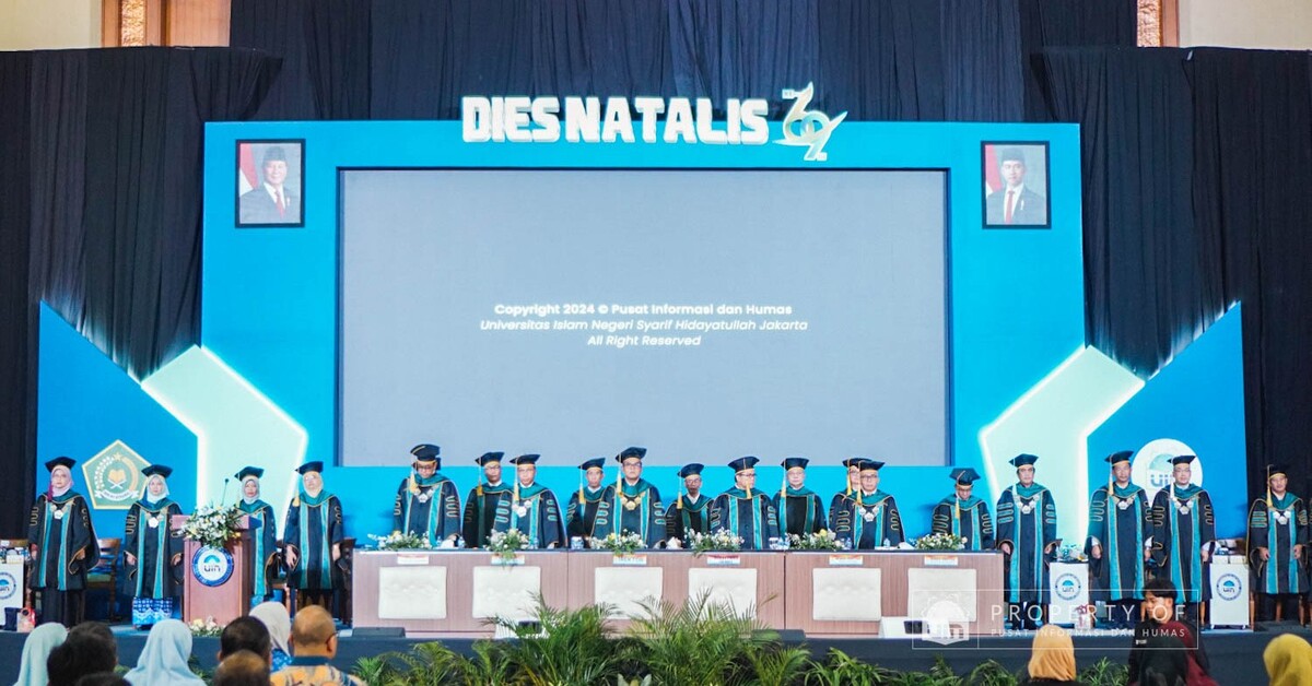 Dean of FK UIN Jakarta Leads the 69th Anniversary Celebration of UIN Jakarta