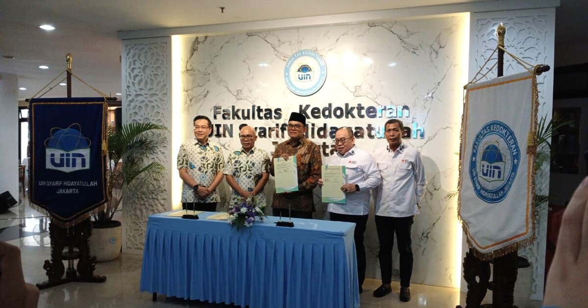 FK UIN Jakarta dan PMI DKI Jakarta Teken MoU Penguatan Riset dan Pengembangan Mahasiswa