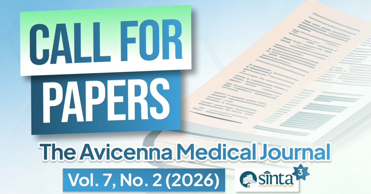 Call for Papers: The Avicenna Medical Journal Vol. 7 Issue 2