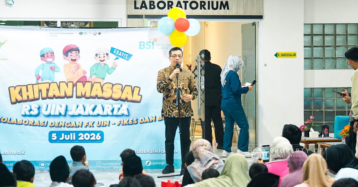 FK dalam Dies Natalis UIN Jakarta ke-69, Gelar Khitanan Massal, Wujud Pengabdian Masyarakat