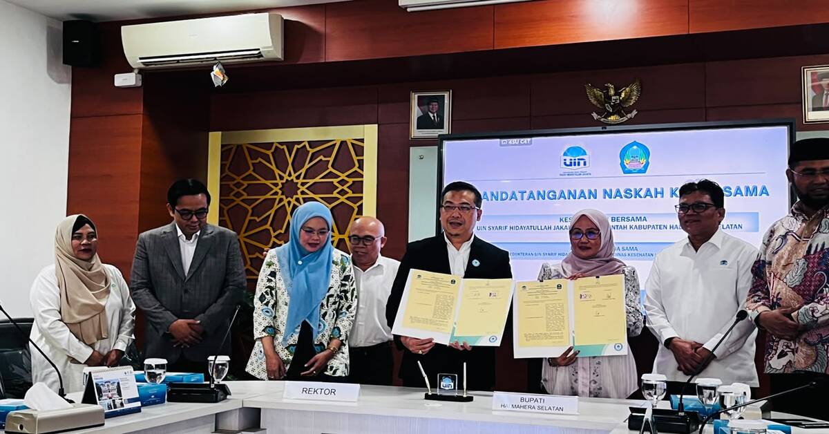 FK UIN Jakarta Signs Cooperation Agreement with South Halmahera Regency Government, Strengthens Access to Healthcare Services