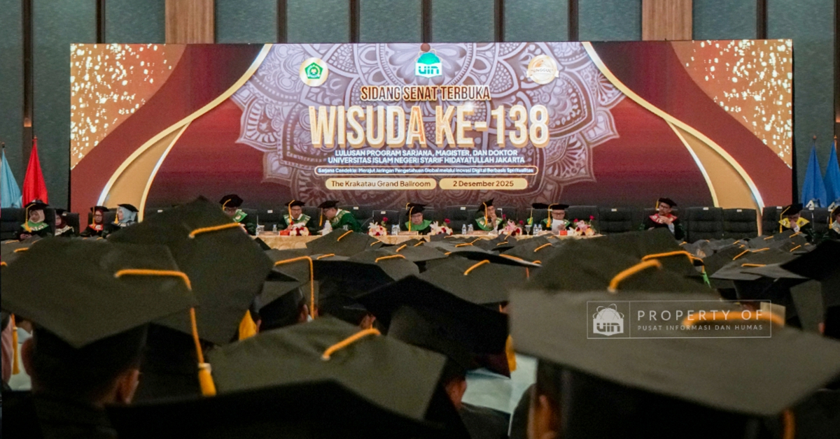 UIN Jakarta Lantik 1.995 Lulusan Baru, Rektor Tekankan Integritas Lulusan