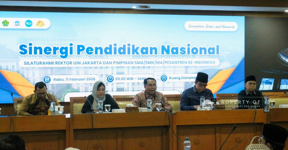 Jemput Bibit Unggul, UIN Jakarta Gelar Dialog dengan Ratusan Kepala Sekolah