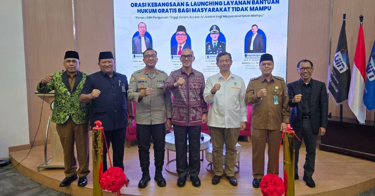 UIN Jakarta Luncurkan Program Bantuan Hukum Gratis bagi Masyarakat Kurang Mampu