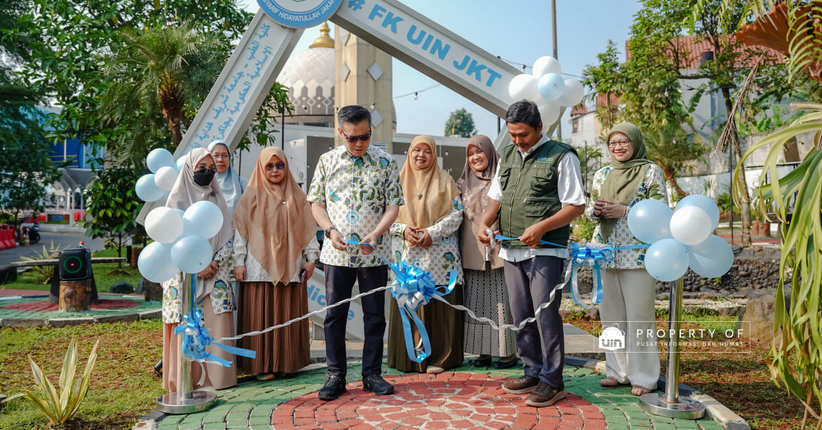 FK UIN Jakarta Perkuat Komitmen Green Campus melalui Peresmian Fasilitas Baru Medicorner FK UIN Jakarta
