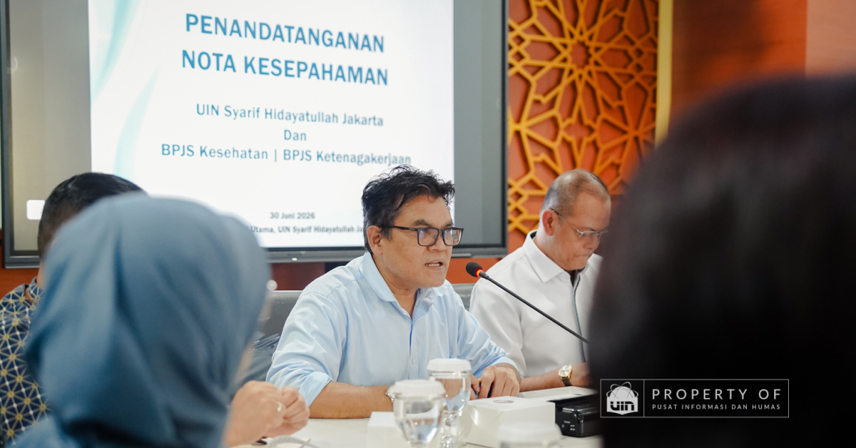 UIN Jakarta Perkuat Sinergi bersama BPJS Kesehatan dan BPJS Ketenagakerjaan, melalui Penandatanganan Nota Kesepahaman