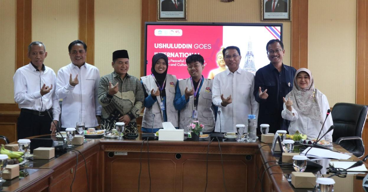 Fakultas Ushuluddin UIN Jakarta Lepas Delegasi Ushuluddin Goes International 2026 ke Thailand