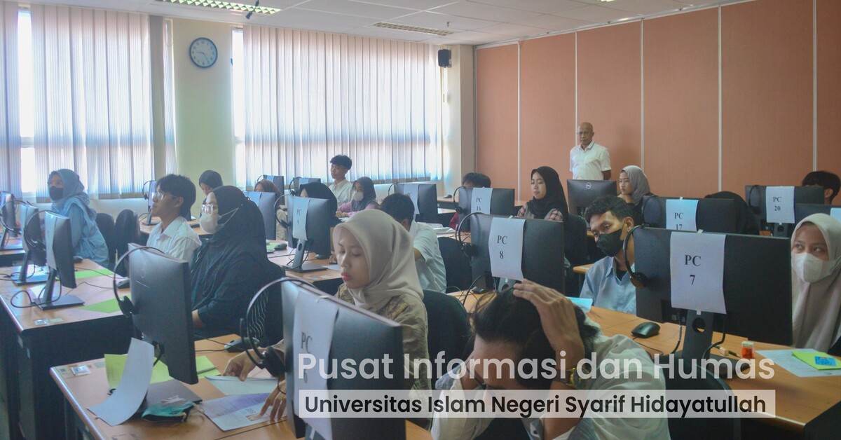 Ujian Masuk PTKIN 2026 Dibuka, 5.618 Peserta Seleksi Ikuti Ujian di Lokal UIN Jakarta