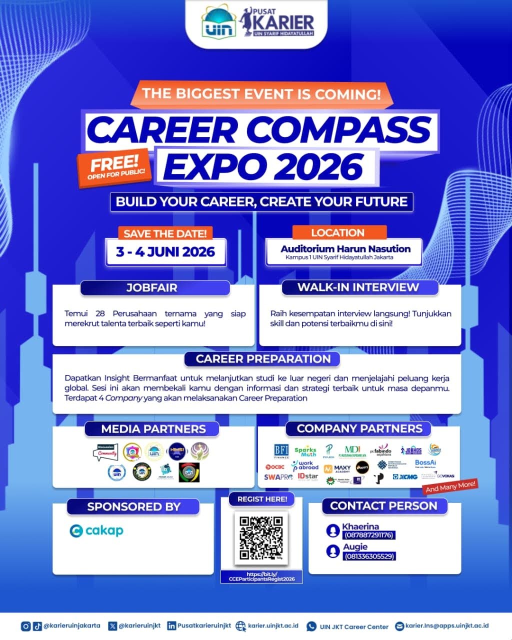 Poster Career Compass Expo 2026