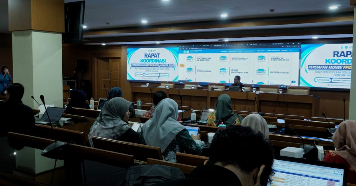 PPID UIN Jakarta Perkuat Pengawasan dan Pembinaan PPID Pelaksana