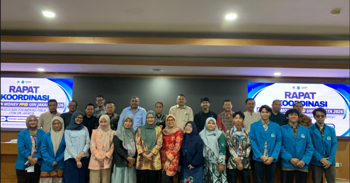 PPID UIN Jakarta Dorong Konsolidasi Pelayanan dan Dokumentasi Informasi Publik