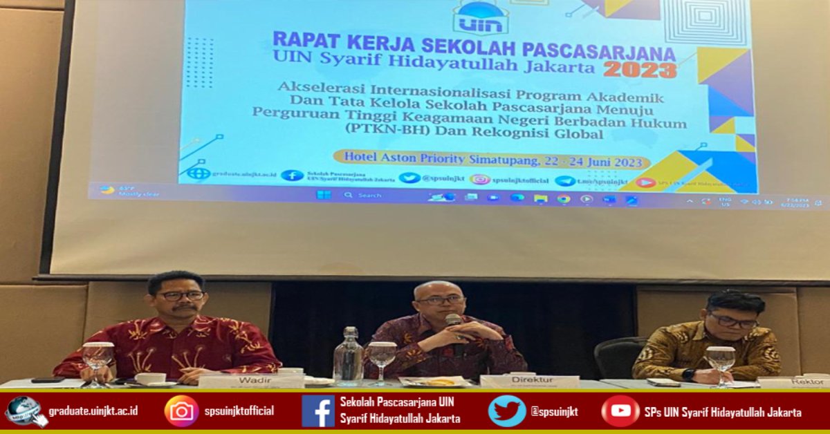 Rapat Kerja, SPs Harus Menjadi Pusat Riset dan Publikasi