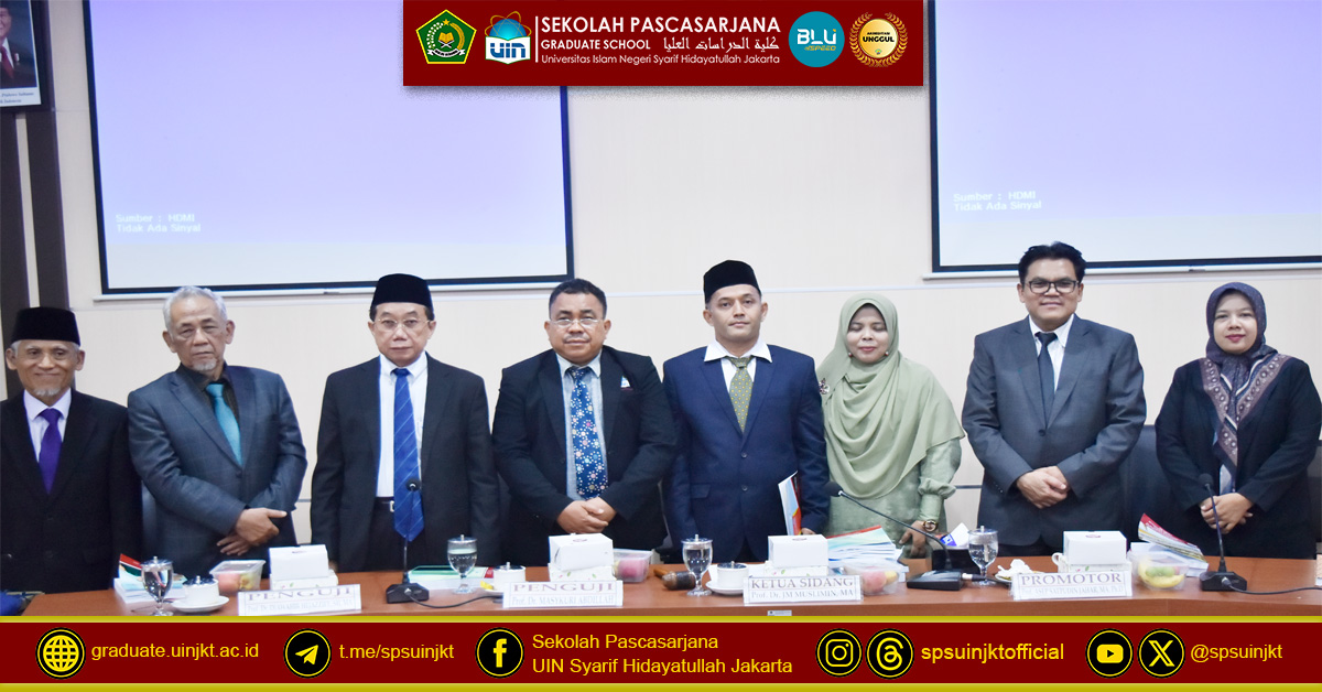 Ujian Promosi Doktor Isnaini, Pembaharuan Pemikiran Hukum Islam dalam Fatwa HAM