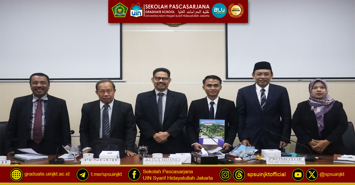 Ujian Tesis Ahmad Zulkarnain,  Relasi Agama dan Filsafat di Indonesia