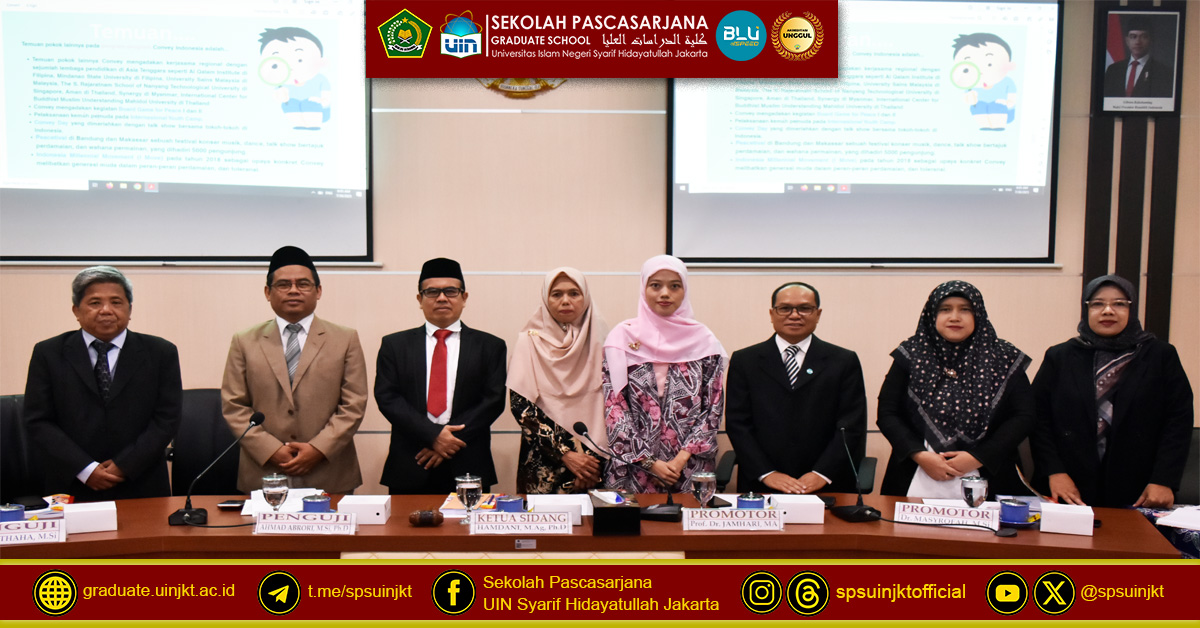 Ujian Tesis Anisa Jayanti,  Peran Civil Society dalam Pencegahan Ekstremisme Agama di Indonesia
