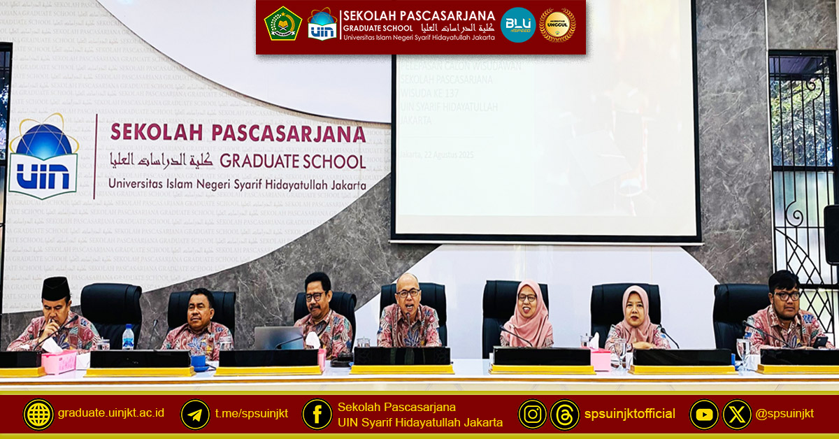 SPs UIN Lepas 37 Calon Wisudawan/wati di Wisuda ke-137