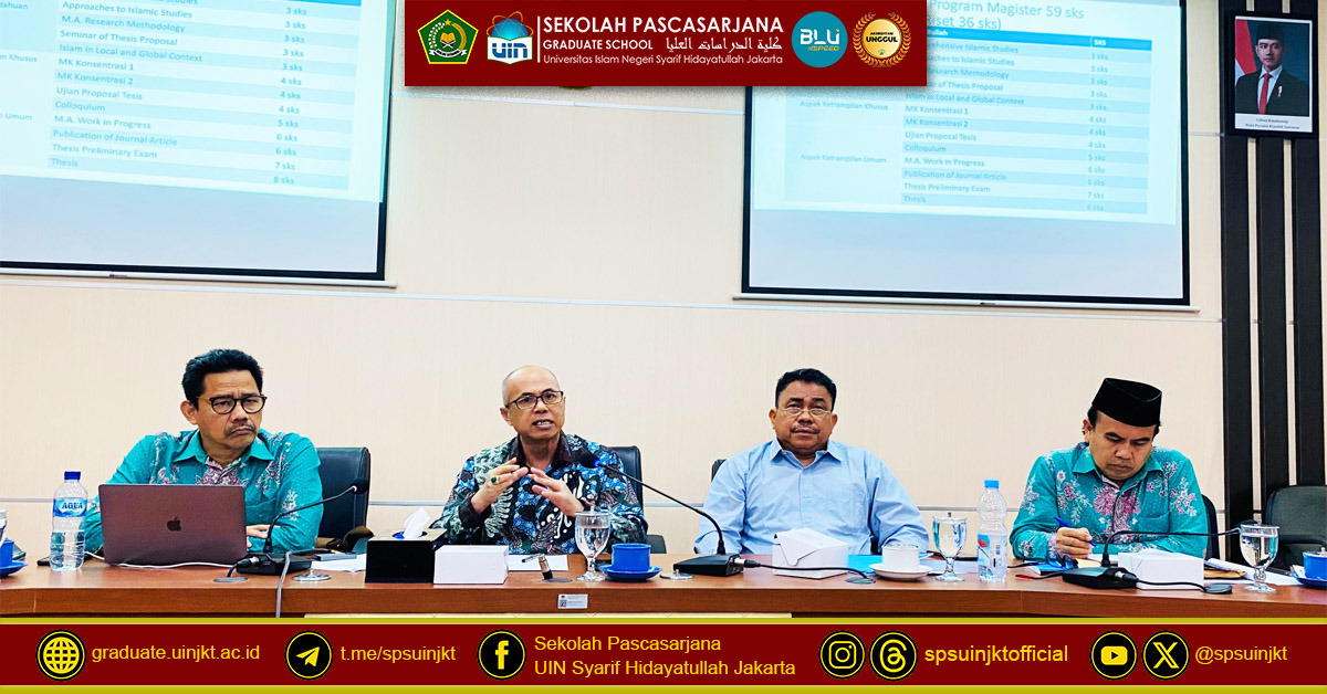 SPs UIN Jakarta Holds Lecturer Meeting to Prepare for Lectures for the Odd Semester 2025/2026