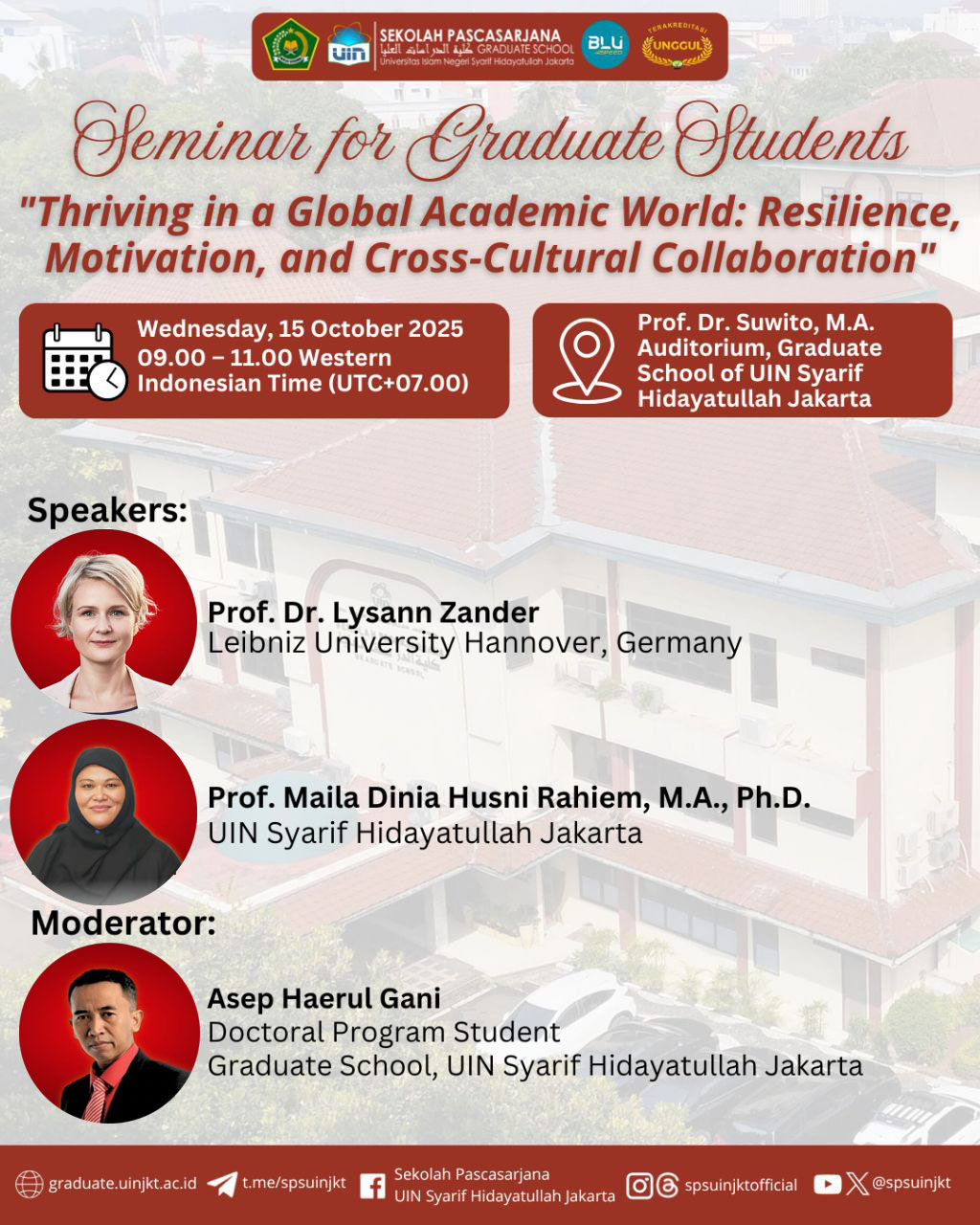 Flyer Seminar for Graduate Students