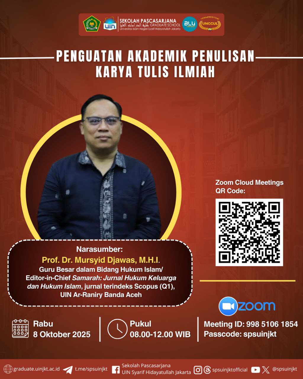 Penguatan Akademik - Mursyid Djawas spsuinjkt