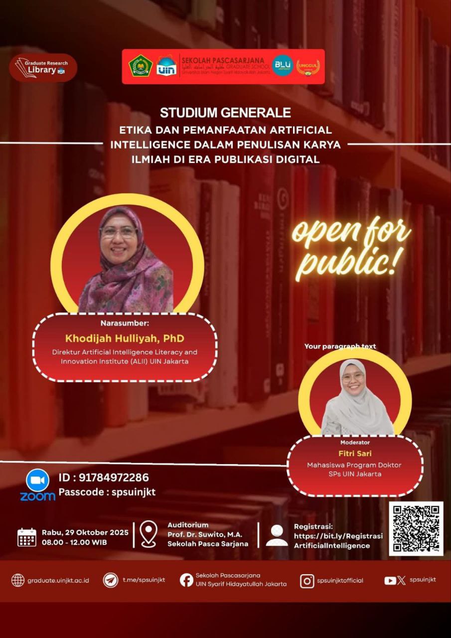 Studium Generale Etika dan Pemanfaatan AI spsuinjkt 1