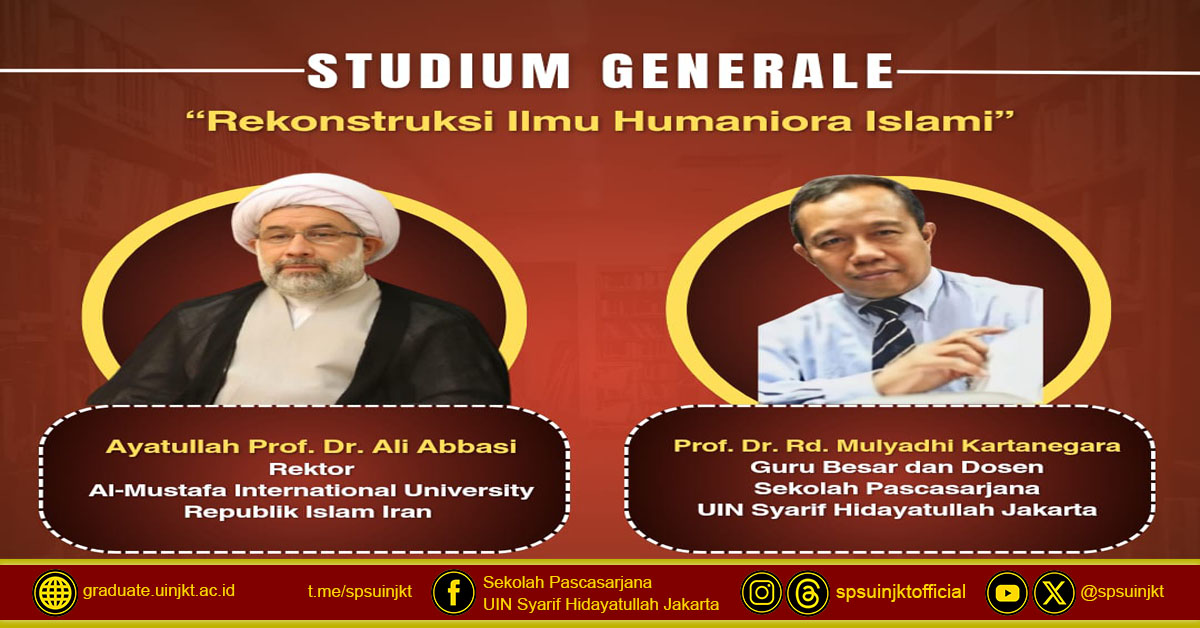 Studium Generale, Rekonstruksi Ilmu Humaniora Islami