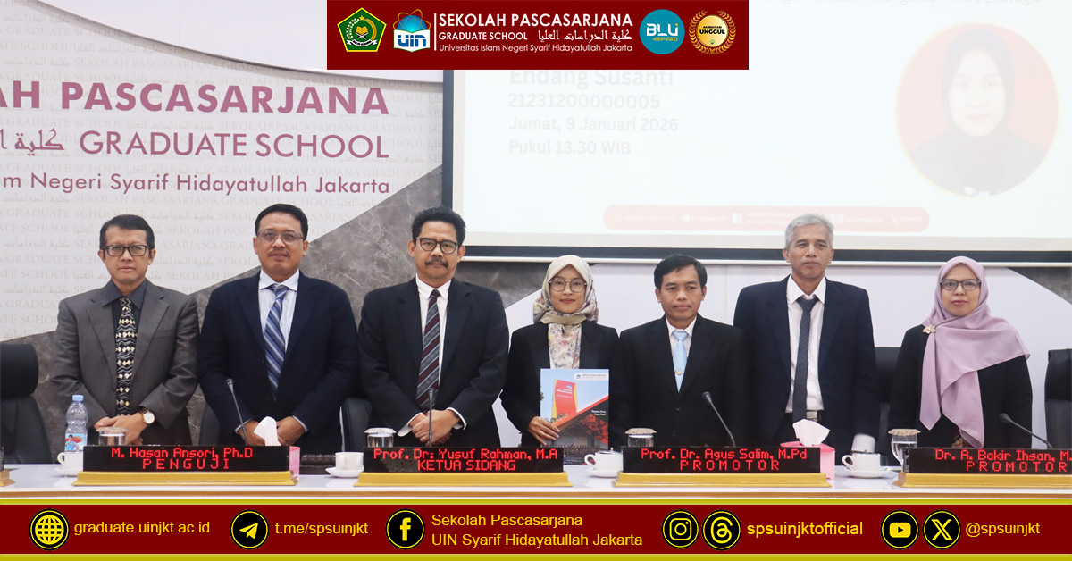 Endang Susanti Thesis Exam: The Politics of Environmental Conservation in Waqf Forests