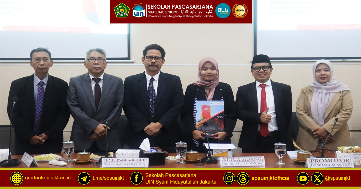 Siti Rohwati Thesis Exam: Islam and Local Culture (Study of the Traditional Fasting Tradition of the Samin-Blora Muslim Community