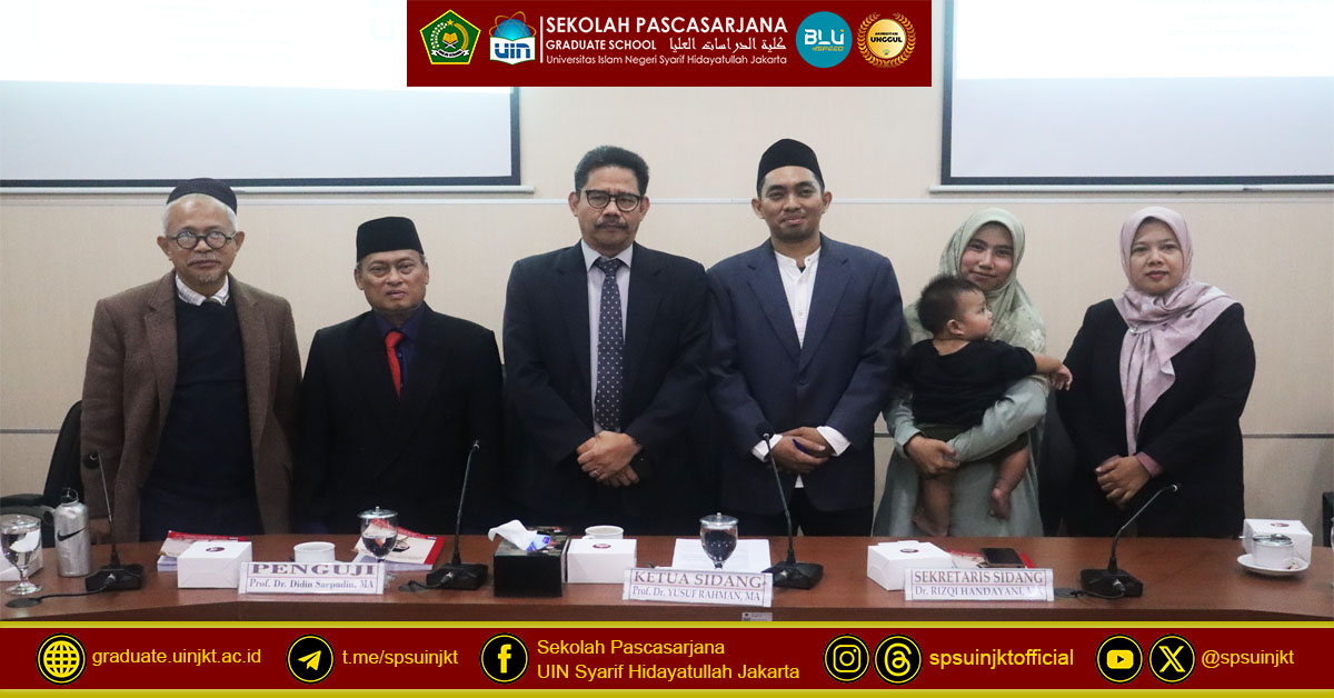 Muhammad Ericson Ziad's Thesis Exam: Reformist Scholars in the Land of Betawi: Socio-Religious Thought of Mualim Md. Ali Alhamidy Matraman (1909—1985)