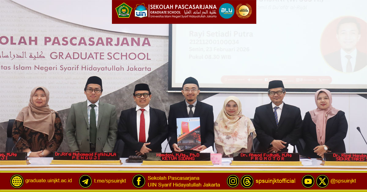 Rayi Setiadi Putra Thesis Test: The Concept of Matan Criticism in the View of Ibn 'Adī al-Jurjānī in Kitab al-Kāmil fī Ḍu'afā' al-Rijāl