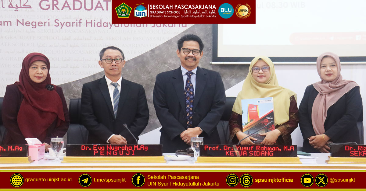 Ujian Tesis Neni Irmayani: Dimensi Tasawuf dalam Tafsir Turjumān al-Mustafīd Karya ‘Abd al-Ra'ūf al-Singkīlī