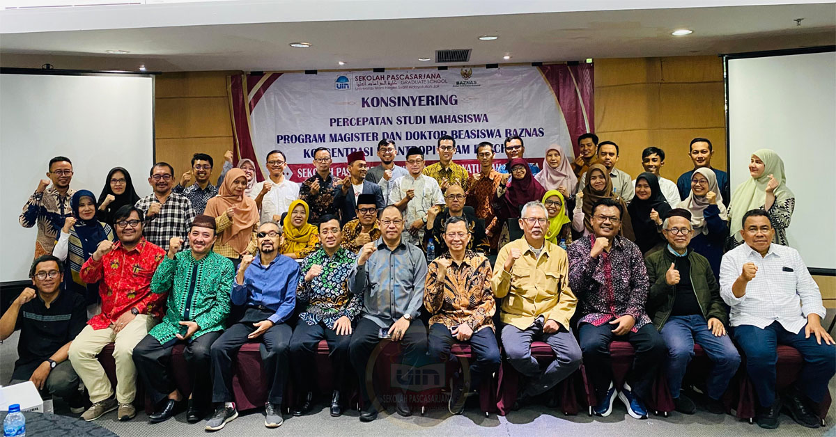 Konsiyering Percepatan Studi Mahasiswa Beasiswa Baznas spsuinjkt 1