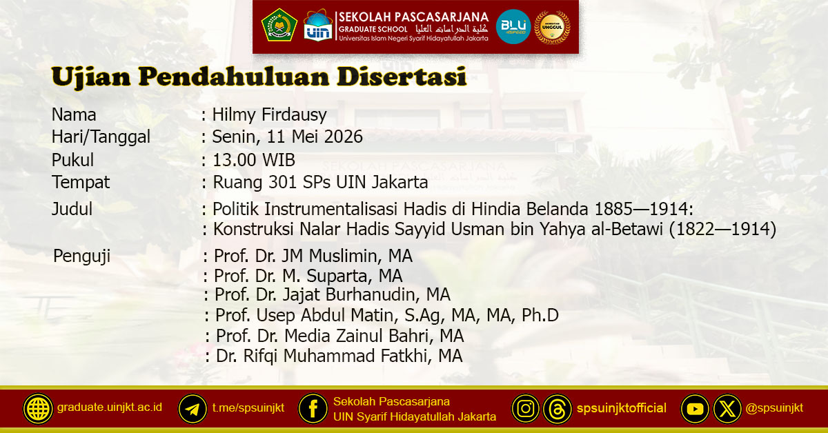 Hilmy Firdausy Preliminary Dissertation Exam