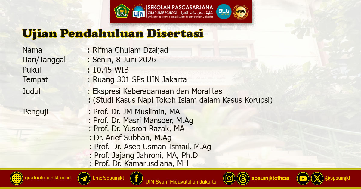 Rifma Ghulam Dzaljad Preliminary Dissertation Exam