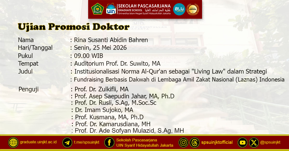 Rina Susanti Abidin Bahren Dissertation Exam