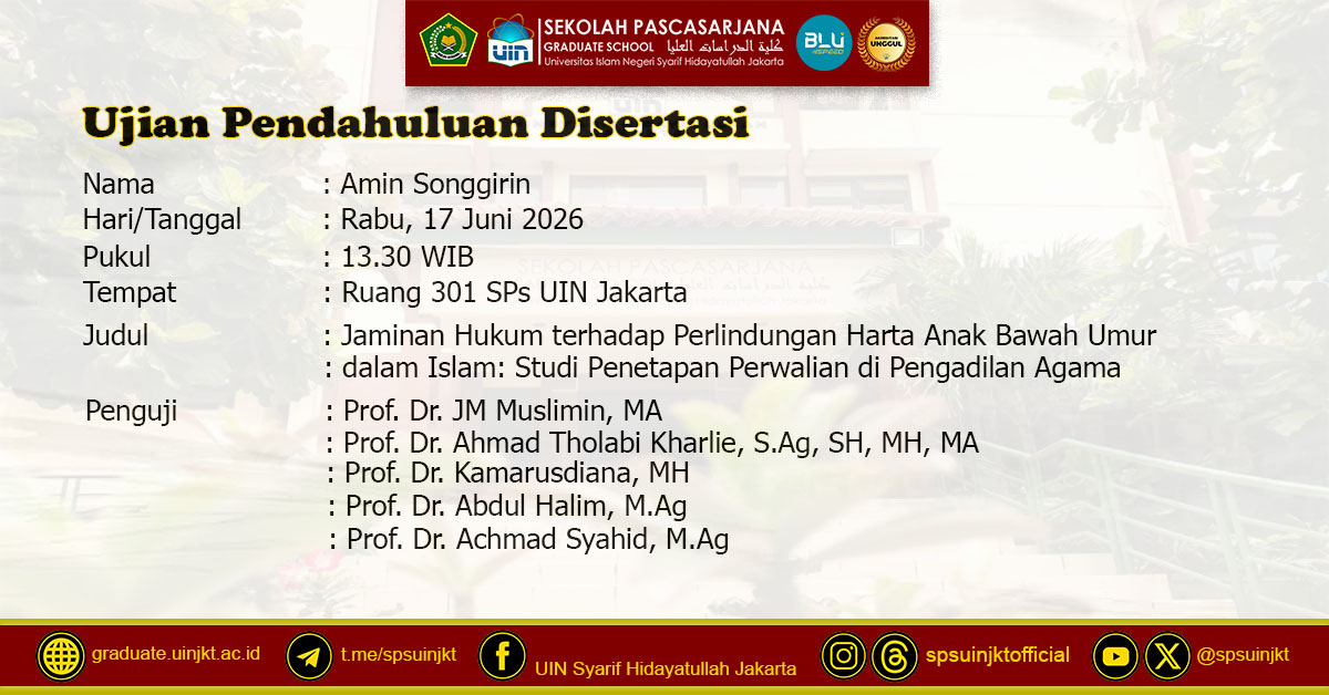 Amin Songgirin Preliminary Dissertation Exam