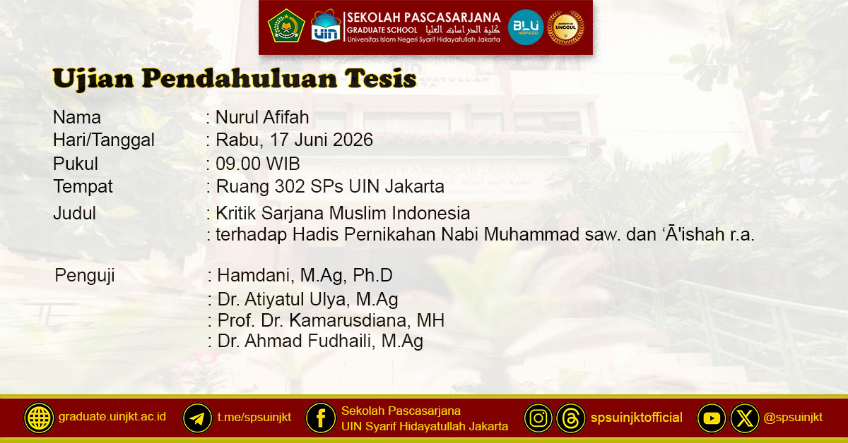 Nurul Afifah Preliminary Thesis Exam