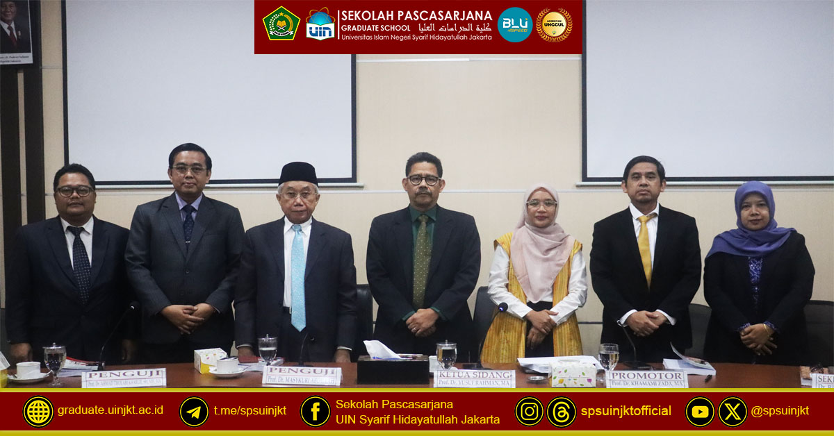 Ujian Promosi Doktor Nunuk Hidayati, Negara, Islam, dan Kelompok Minoritas: Dinamika Pengakuan dan Perlindungan Hukum Penghayat Kepercayaan di Indonesia