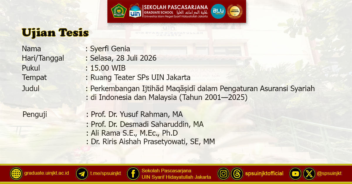 Syerfi Genia Thesis Exam