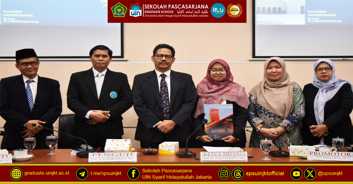 Ujian Tesis Nurul Afifah, Pergeseran Kritik Sarjana Muslim Indonesia terhadap Hadis Pernikahan ‘Ā'ishah