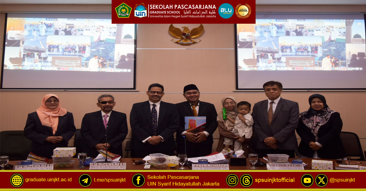Malik Rahmatullah's Thesis Exam, Islamic Values and Pragmatism in Indonesia's Policy on the Iran-Israel Conflict