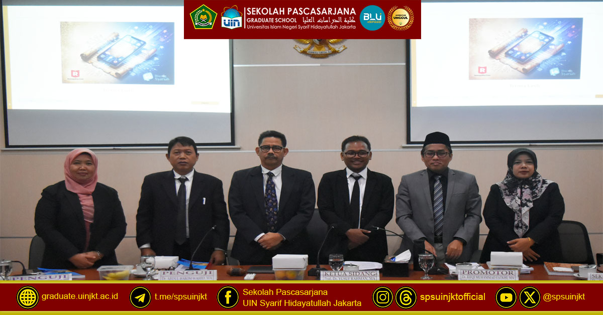 Ujian Tesis Muhamad Masrur Irsyadi, Agama Digital: Mengurai Kontestasi Otoritas Kajian Hadis di Ruang Siber