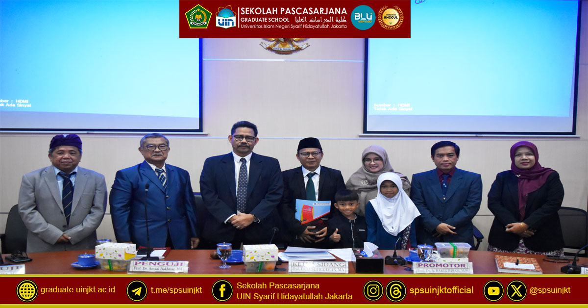 Umam Biladi Kusuma's Thesis Test, Ethics of Power and Social Order in Political Philosophy of Ibn Sīnā
