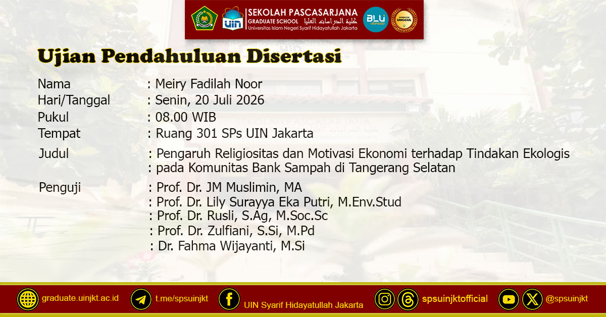 Meiry Fadilah Noor Preliminary Dissertation Exam