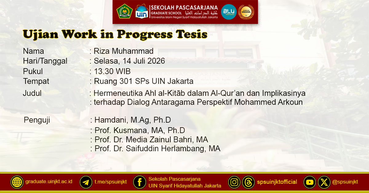 Riza Muhammad Thesis Work in Progress