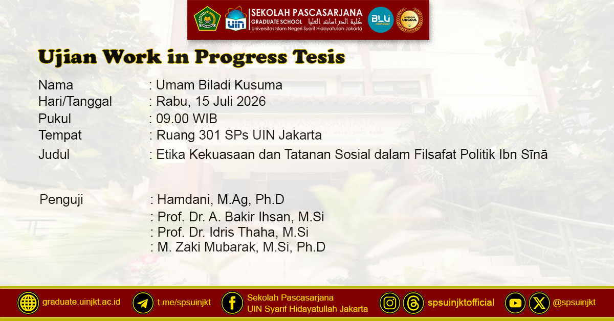 Umam Biladi Kusuma Work in Progress Exam